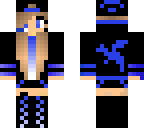 blue dragon girl