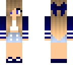 blue girl