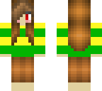 chara from undertale skin