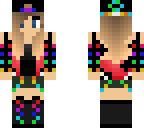 colourful girl