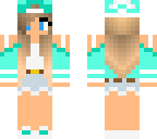 cute blue tomboy