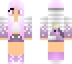 cute purple pastel girl remake