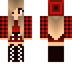 goth girl -red- -wolf with no tail-
