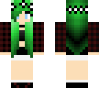 green hair