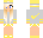nike girl yellow