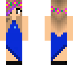 pretty blue dress