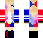 red or blue girl