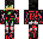 red robot cyborg