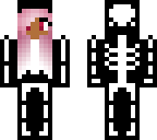 skeleton girl
