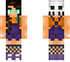 sky as her halloween outfit