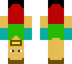 upside down guy