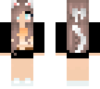 autumn or fall neko girl
