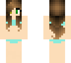 beatrice teal bikini
