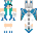 blue dragon girl