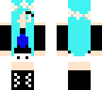 blue hair