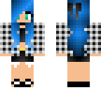 blue hair