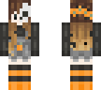 cute skeleton girl