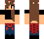 red flannel girl