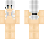 white hair skin base