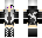 white haired dragon girl