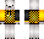yellow-black polar bear