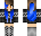 blue girl