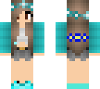 blue girl