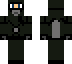 crafting dead militarized hazmat suit