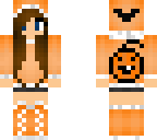 pumpkin halloween girl edit