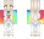 rainbow blonde girl