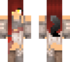 red haired wolf
