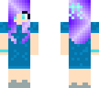 blue dress