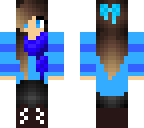 blue girl