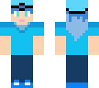 blue girl