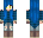 blue hair
