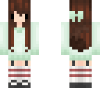chibi mint girl