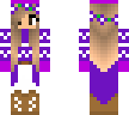 purple winter outfit