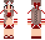 red outfit