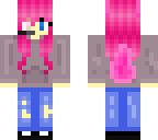 same skin with headphones