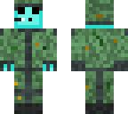 slime bleu miliaire