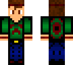 3d striped boy