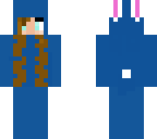 blue bunny girl