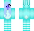 blue bunny girl
