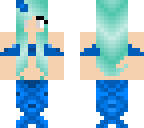 blue mermaid
