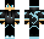 cool light blue boy skin