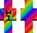 cool rainbow man