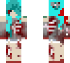 cool zombie girl