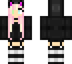 cute black kitty girl