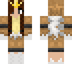 entei girl - brown hair