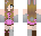 pink and gray bunny